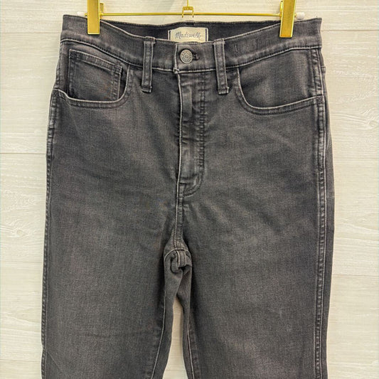 Madewell Black Roadtripper Stovepipe Denim Jeans 28 Tall