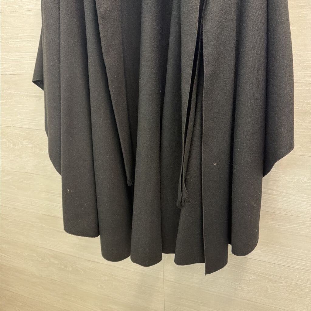 Vintage Betmar Black Shoulder Cape Jacket One Size