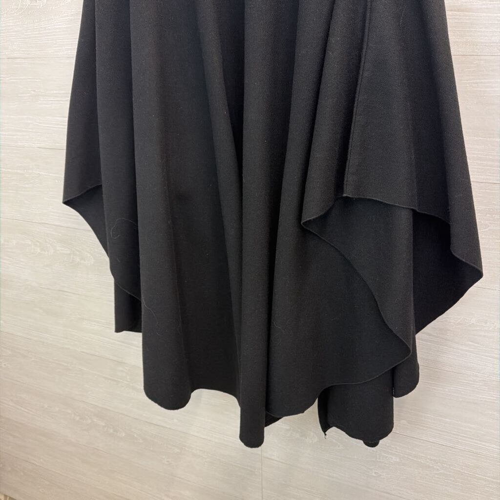 Vintage Betmar Black Shoulder Cape Jacket One Size