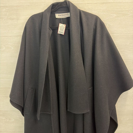 Vintage MacKintosh Black Shoulder Cape Jacket One Size