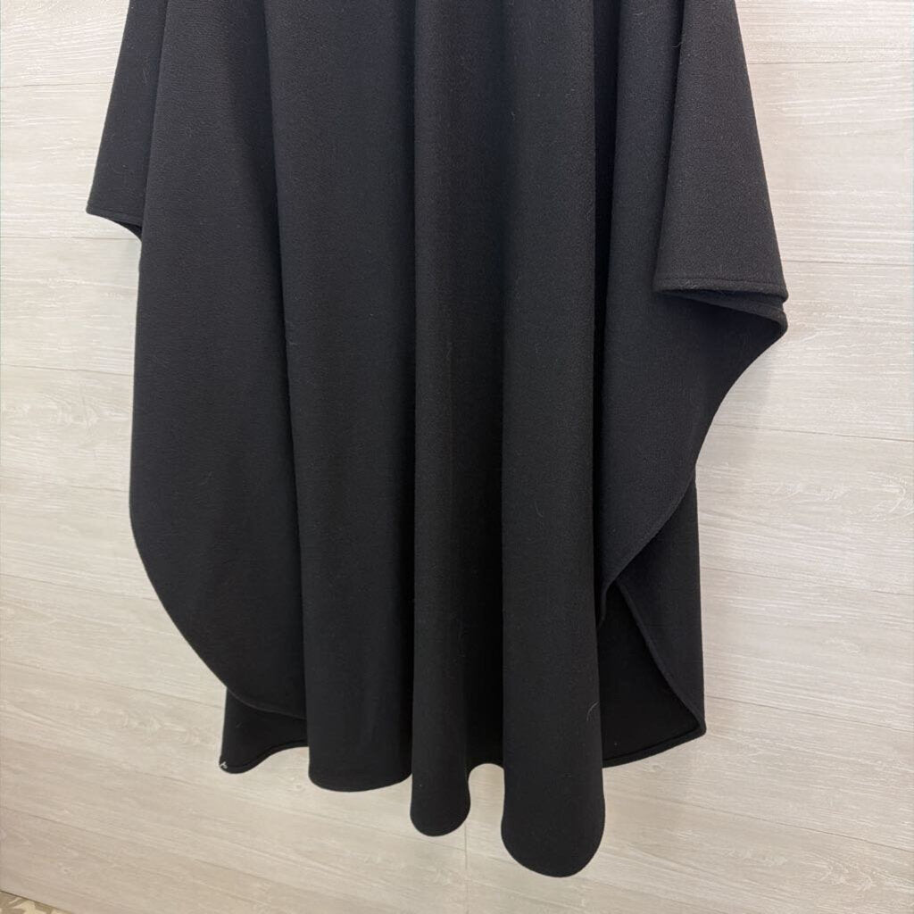 Vintage MacKintosh Black Shoulder Cape Jacket One Size