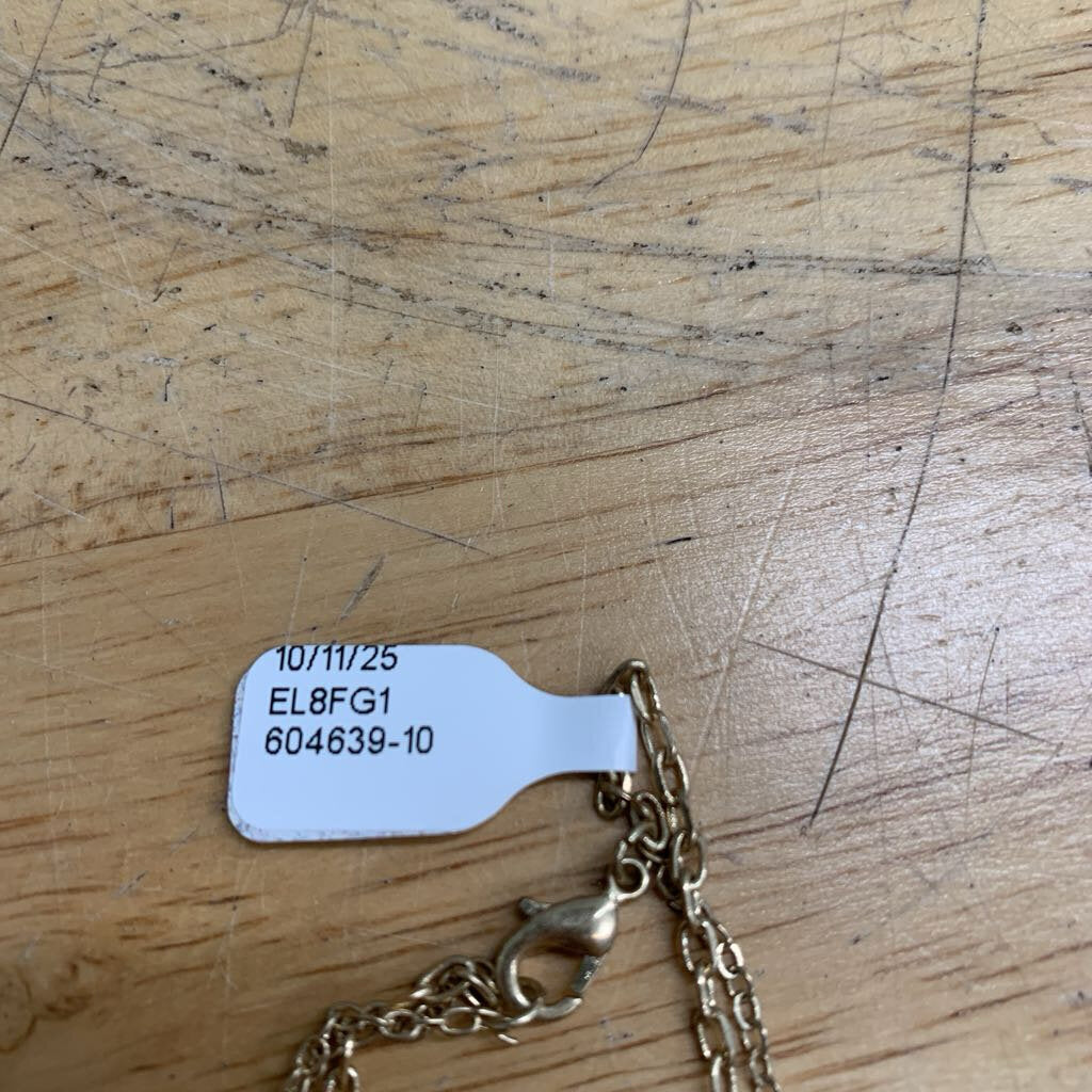 Gold/ Beaded Layered Necklace