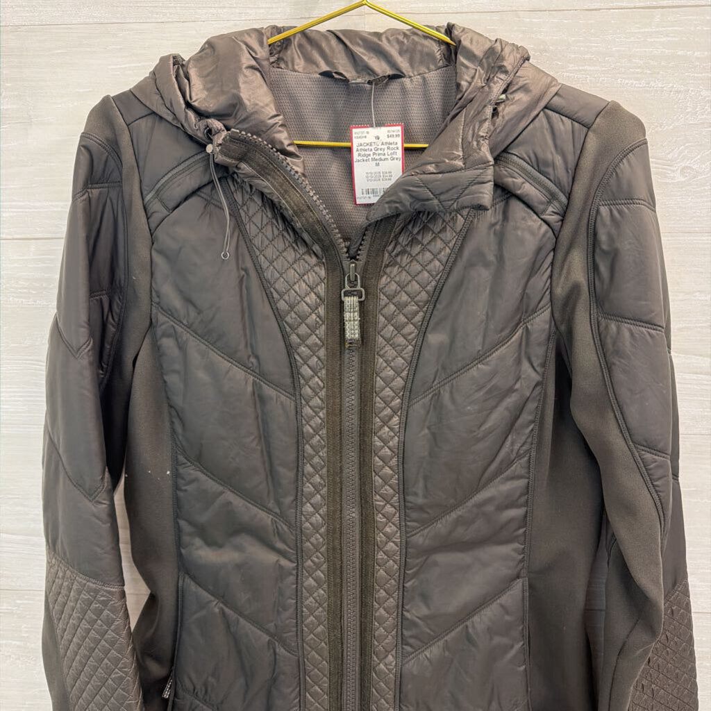 Athleta Grey Rock Ridge Prima Loft Jacket Medium
