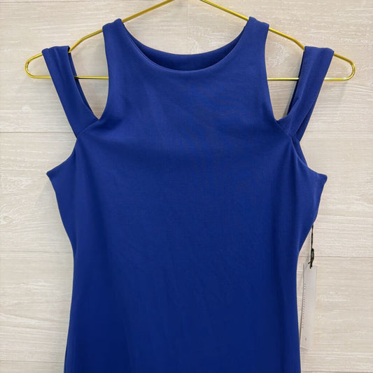 Susana Monaco Royal Blue Fitted Tank Dress Small