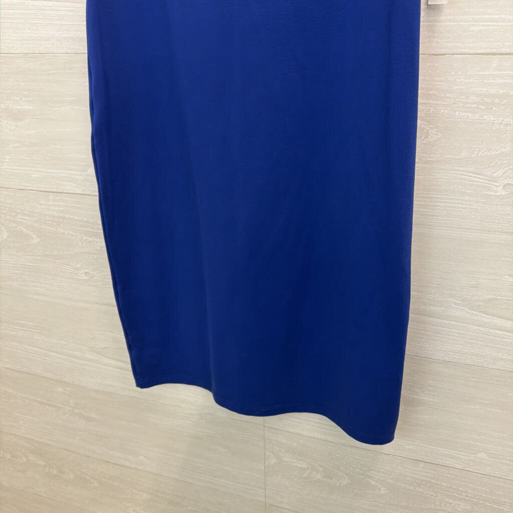 Susana Monaco Royal Blue Fitted Tank Dress Small