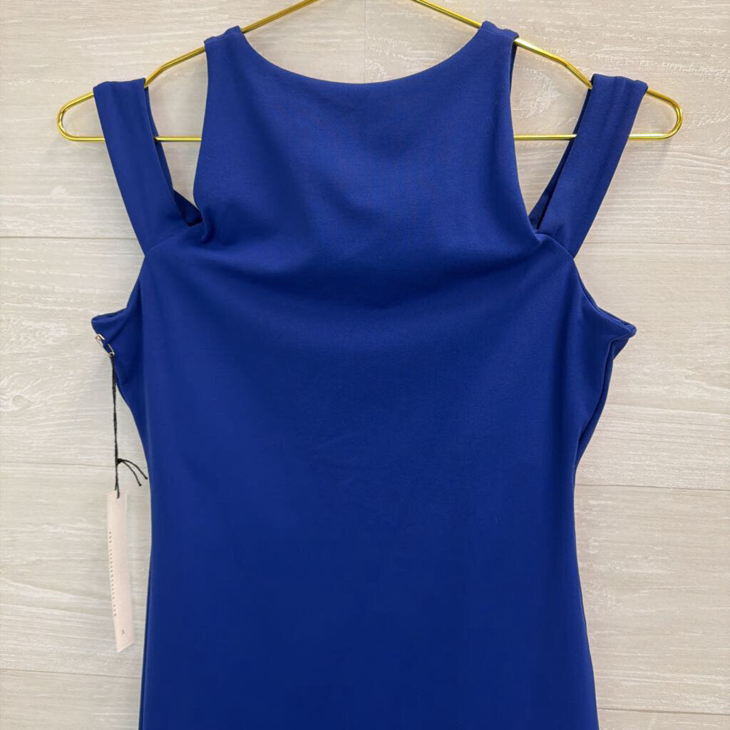 Susana Monaco Royal Blue Fitted Tank Dress Small