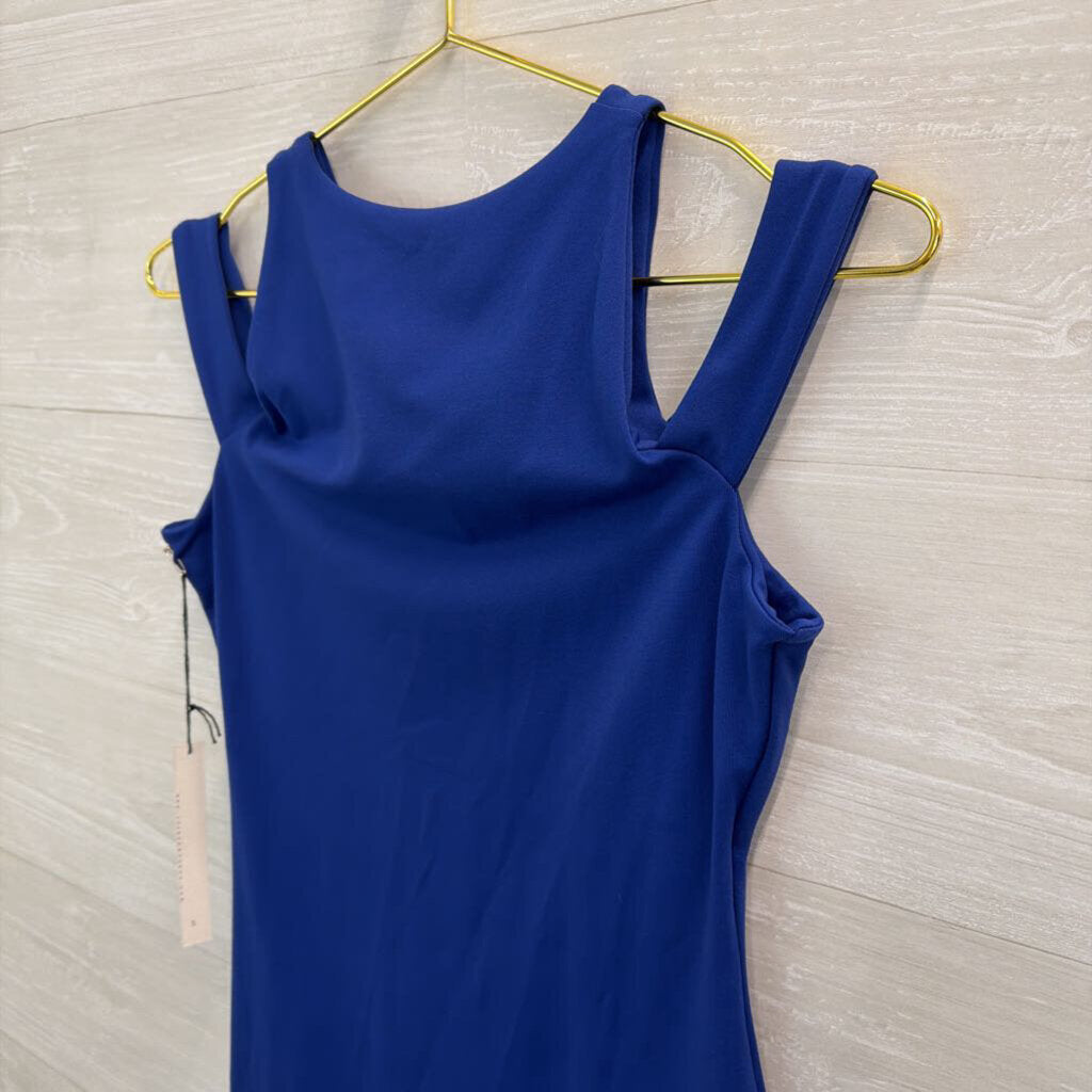 Susana Monaco Royal Blue Fitted Tank Dress Small