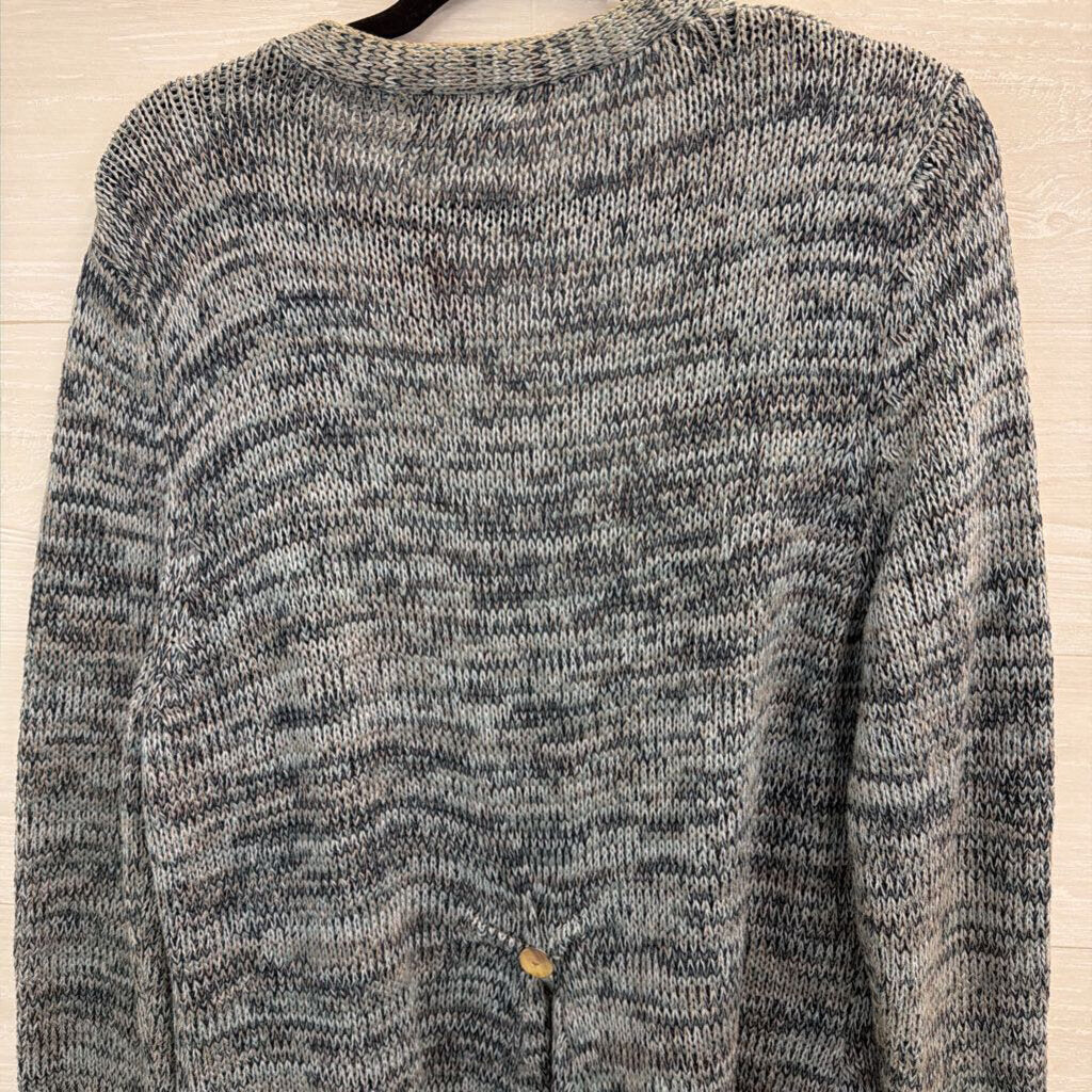 Wind River Blue Knit Cardigan Sweater Large