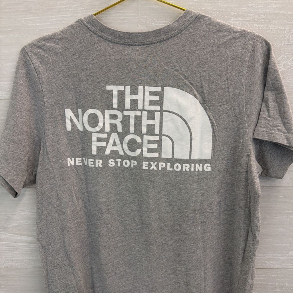 The North Face Grey Short Sleeve Top Large