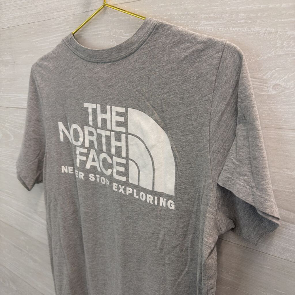 The North Face Grey Short Sleeve Top Large