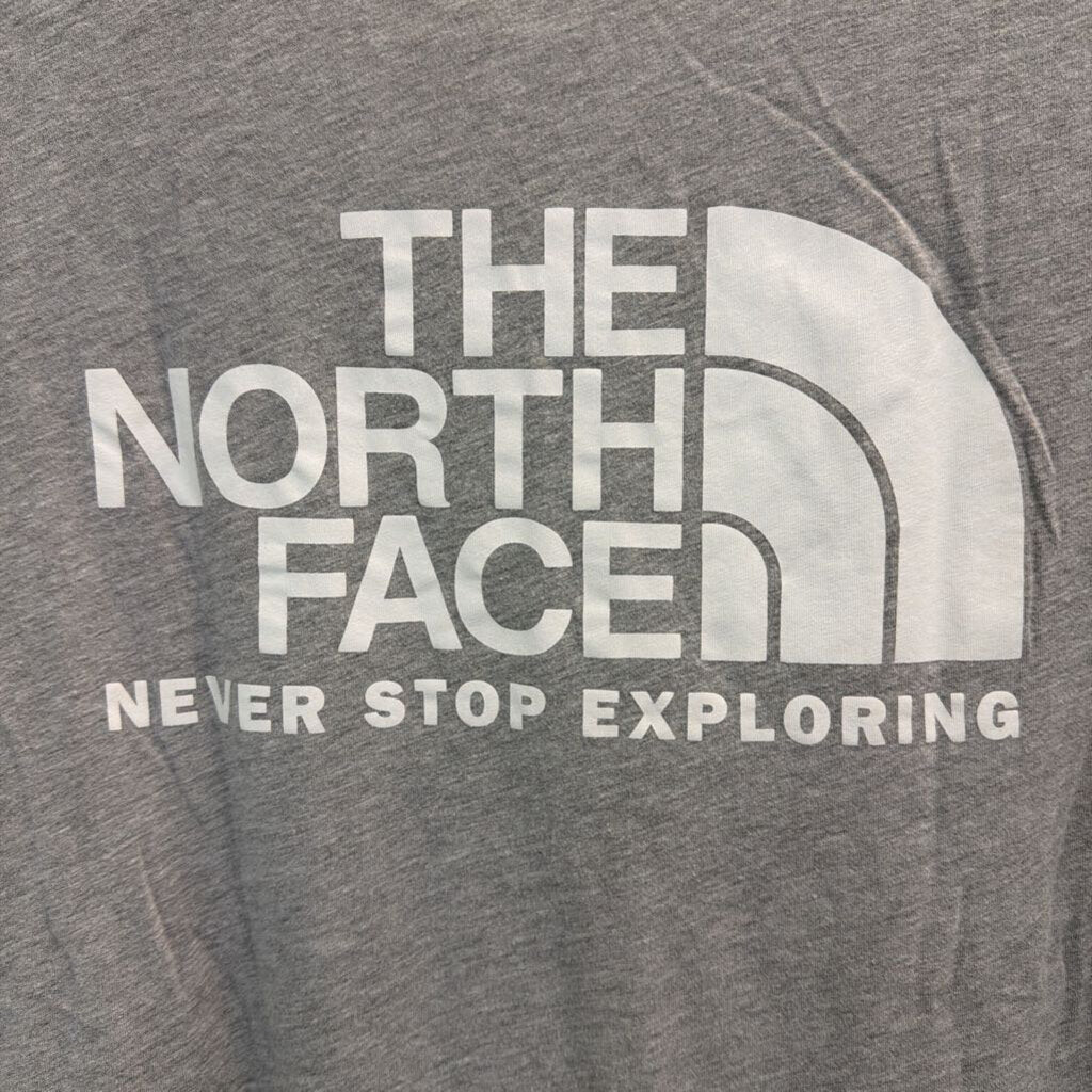 The North Face Grey Short Sleeve Top Large