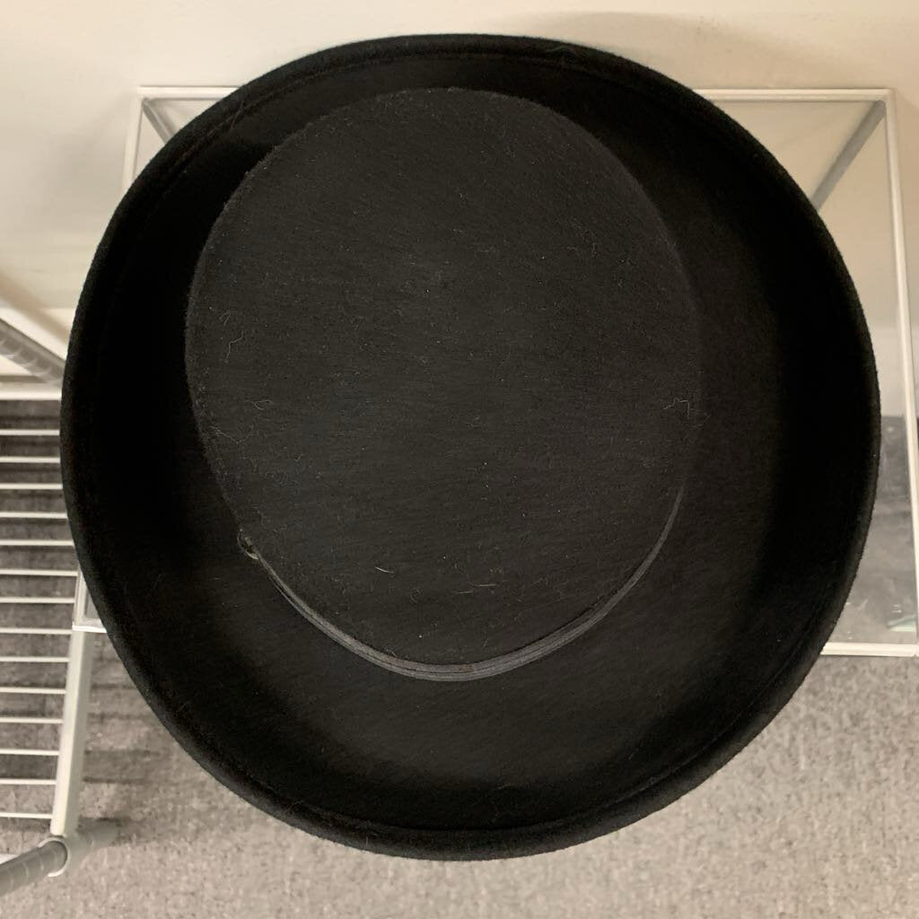 Black Felt Hat