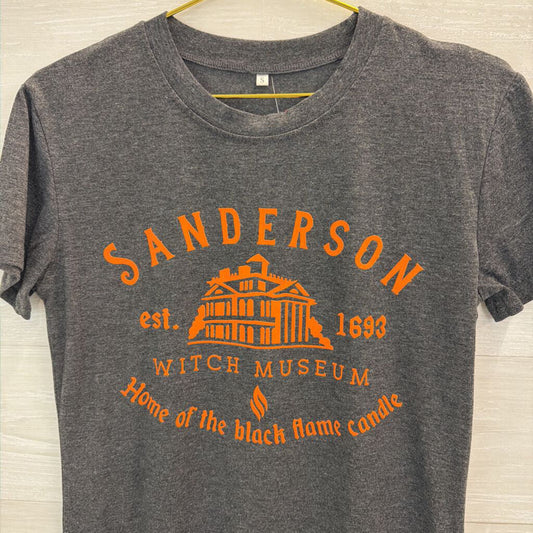 Sanderson Witch Museum Graphic Tee Dark GreySmall