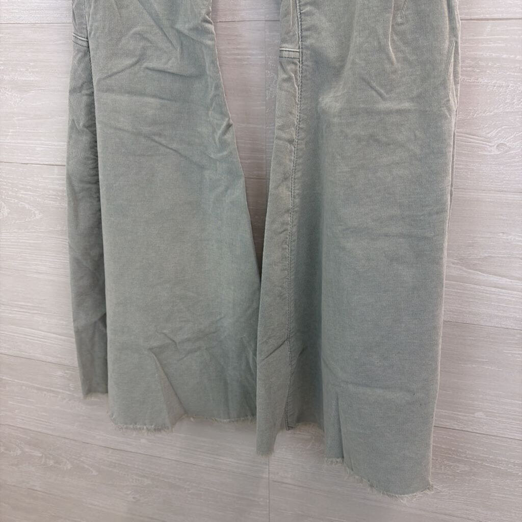We the Free Blue Flare Corduroy Pants 29
