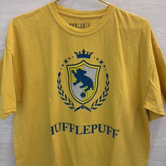 Hufflepuff Yellow Graphic Tee Large