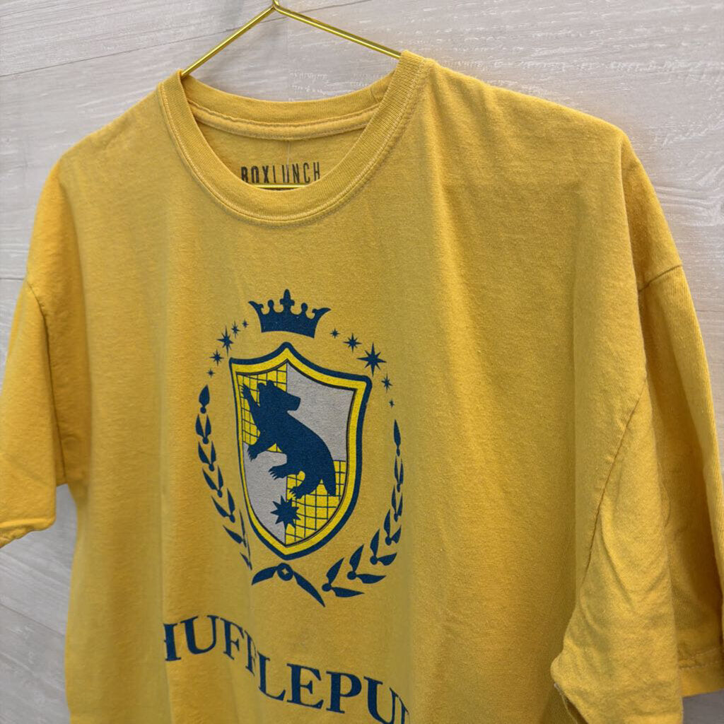 Hufflepuff Yellow Graphic Tee Large