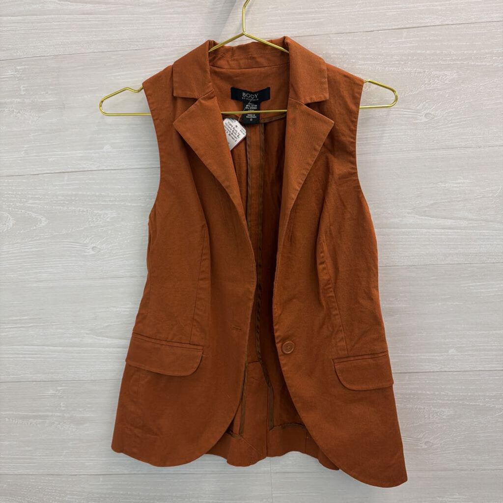 Body By Victoria Brown Vest 0