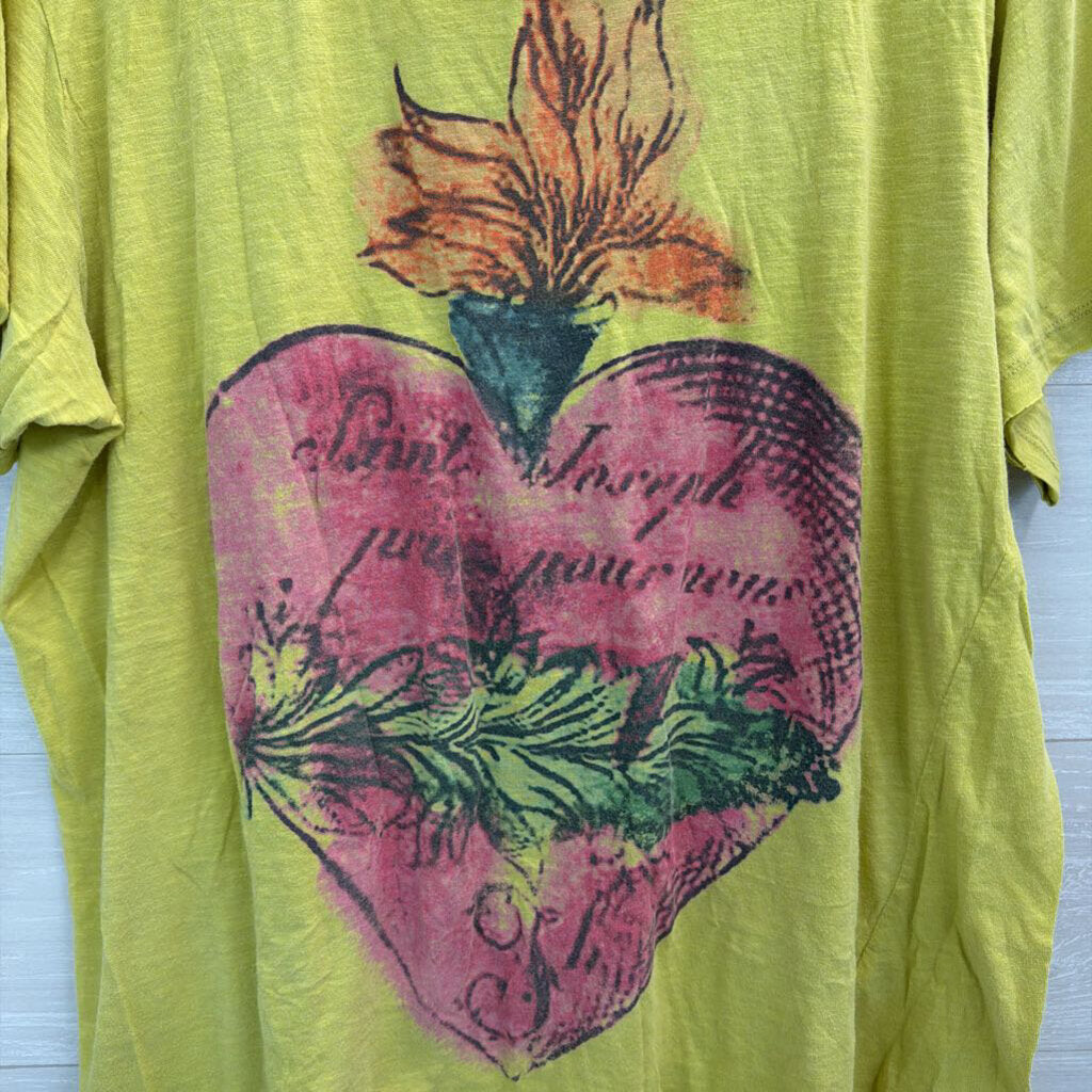 Magnolia Pearl Corazon Tee Horchata One Size