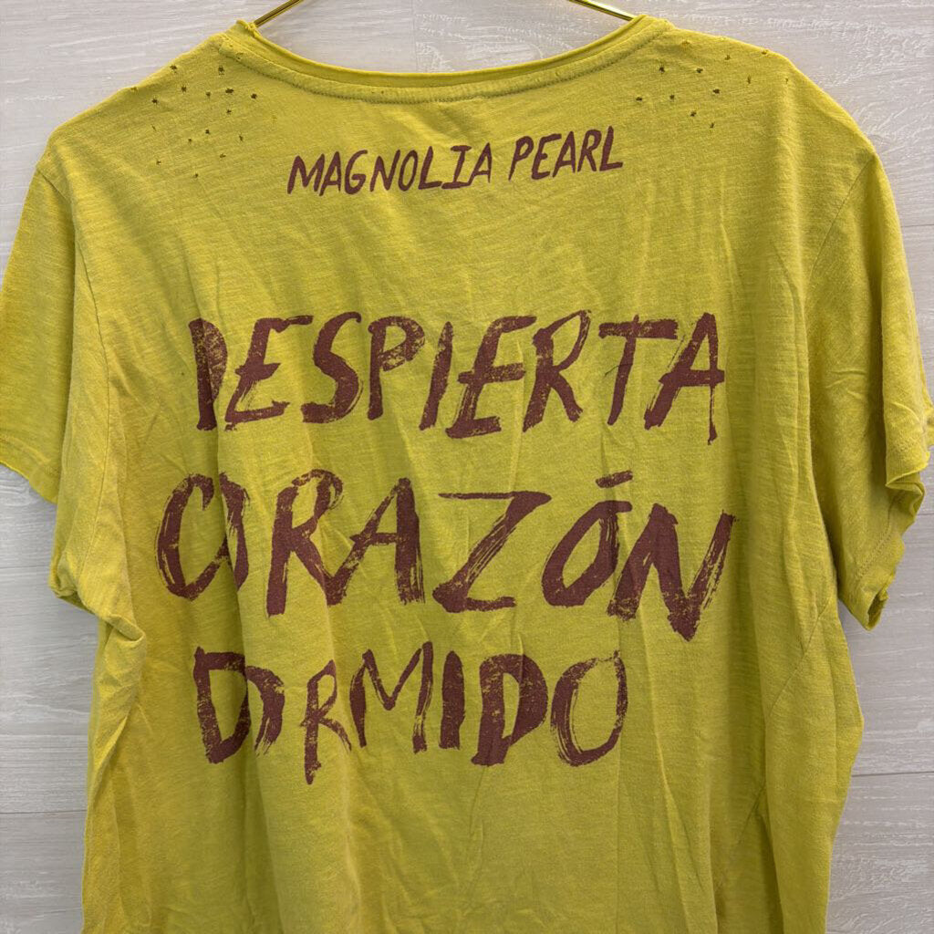Magnolia Pearl Corazon Tee Horchata One Size