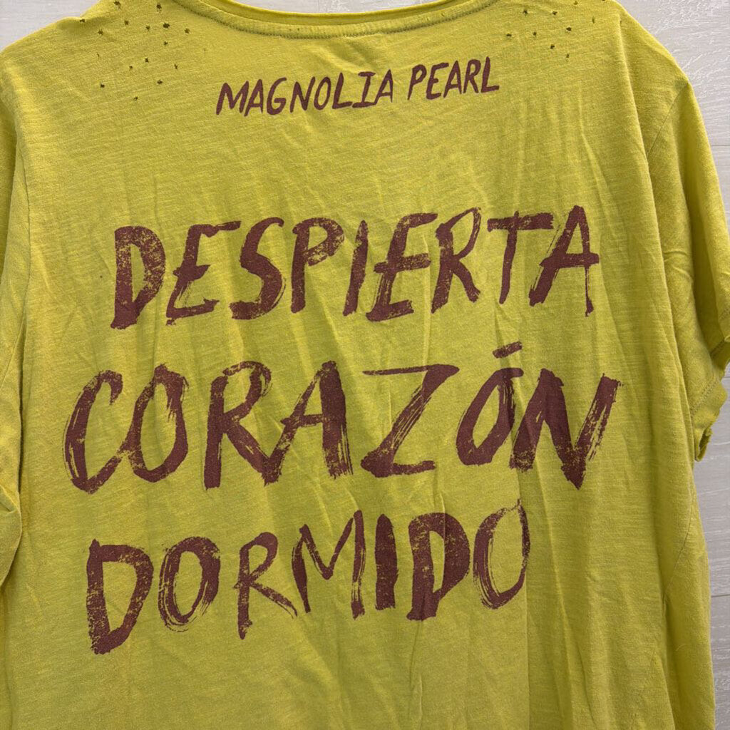 Magnolia Pearl Corazon Tee Horchata One Size