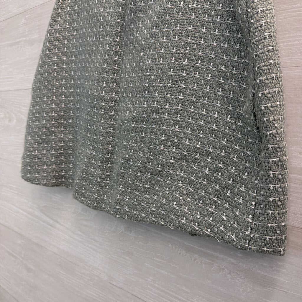 Express Green Tween Button Front Mini Skirt 4