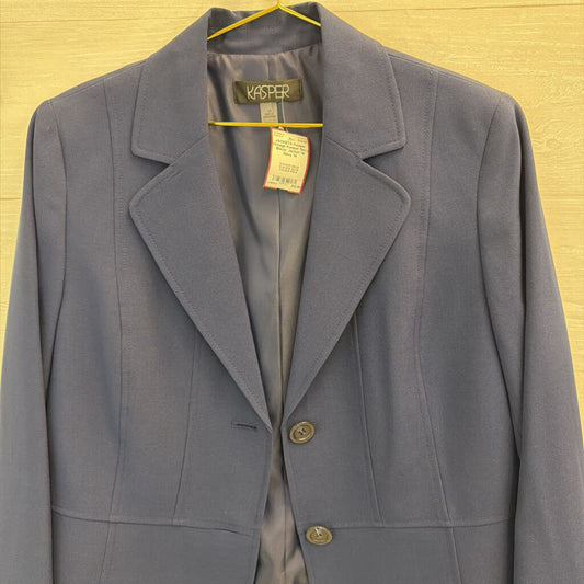 Vintage Kasper Navy Blazer Jacket 14