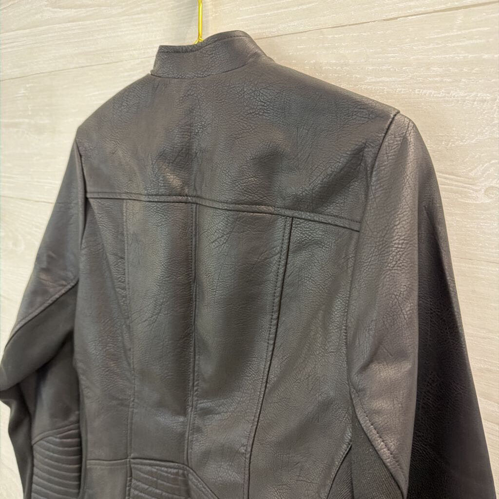 Torrid Black Faux Leather Moto Jacket 00