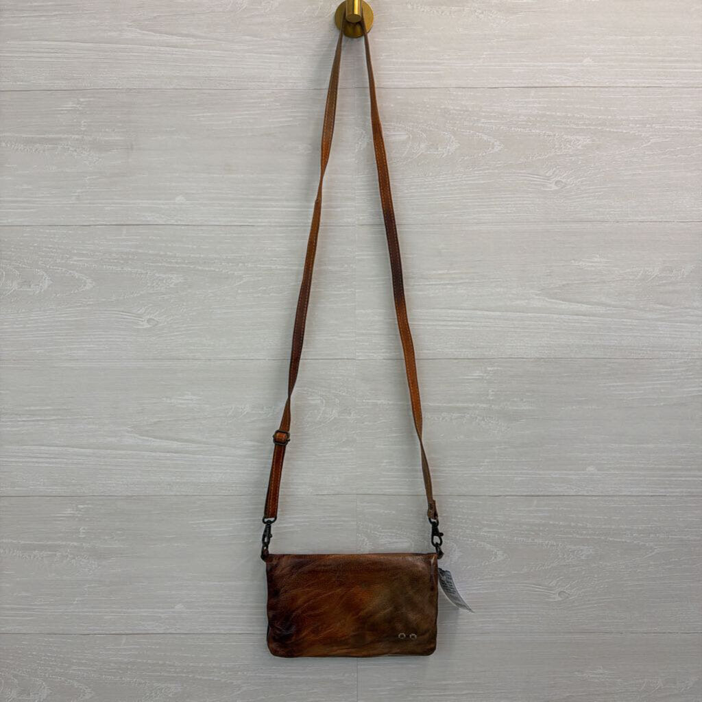 Bed Stu Brown Leather Cadence Crossbody Purse