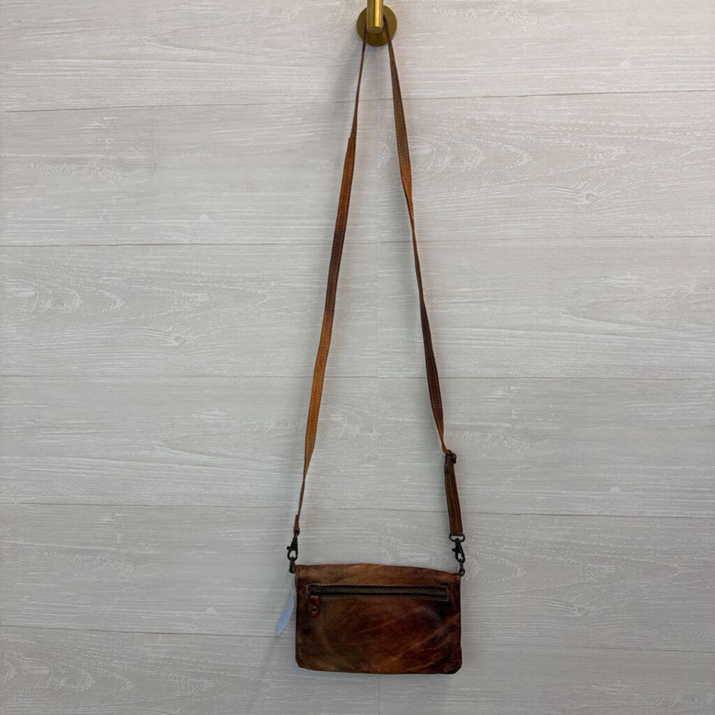 Bed Stu Brown Leather Cadence Crossbody Purse