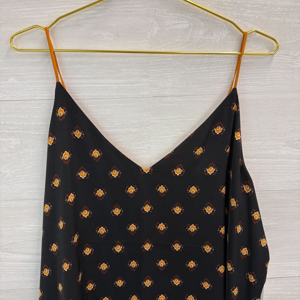 Express Black/Mustard Reversible Print Tank XL