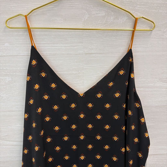 Express Black/Mustard Reversible Print Tank XL
