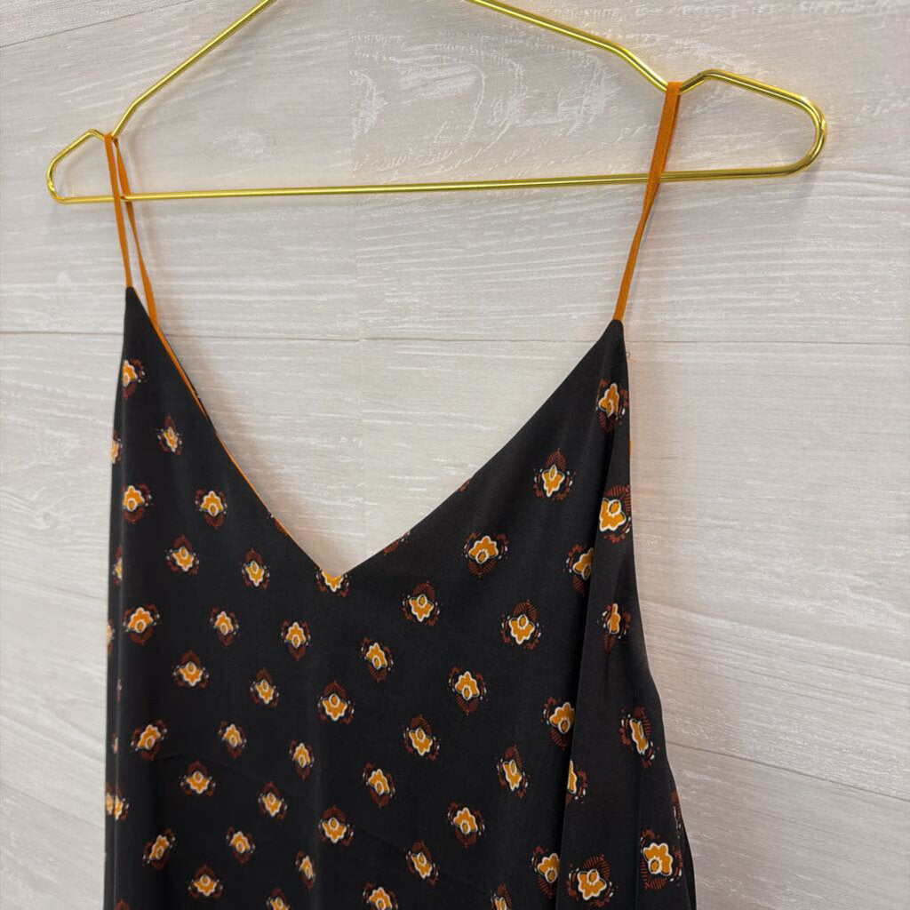 Express Black/Mustard Reversible Print Tank XL