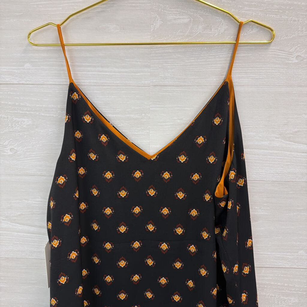 Express Black/Mustard Reversible Print Tank XL