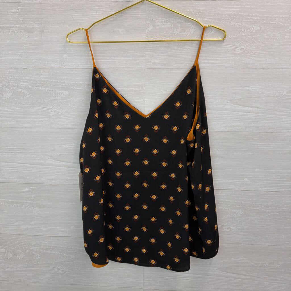 Express Black/Mustard Reversible Print Tank XL