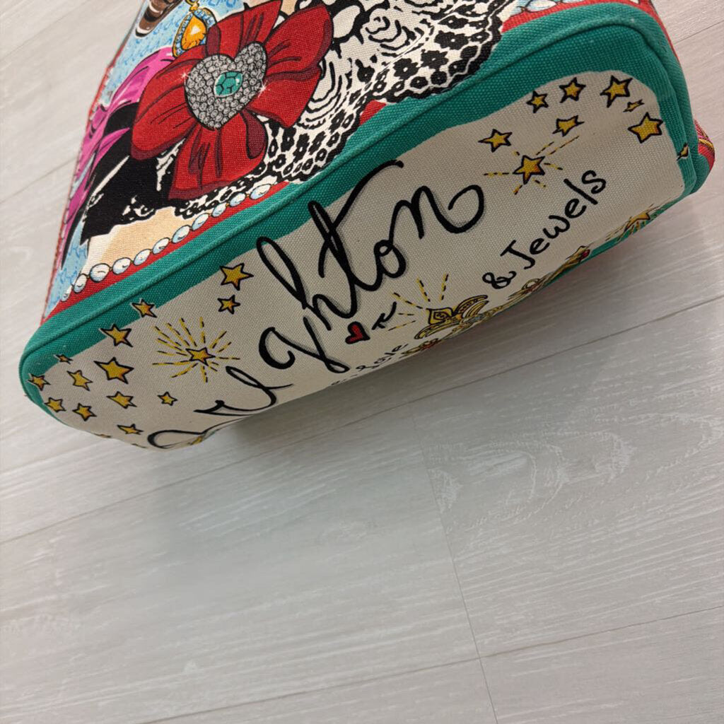 Brighton Cream/ Multi Sparkle and Shine Tote Bag