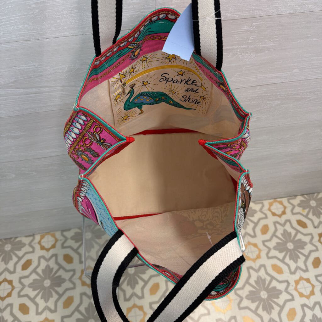 Brighton Cream/ Multi Sparkle and Shine Tote Bag