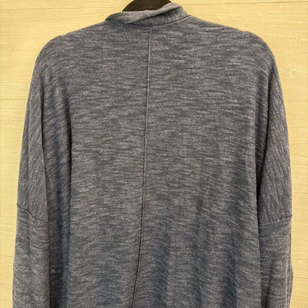J Jill Navy Knit Open Front Sweater 4X