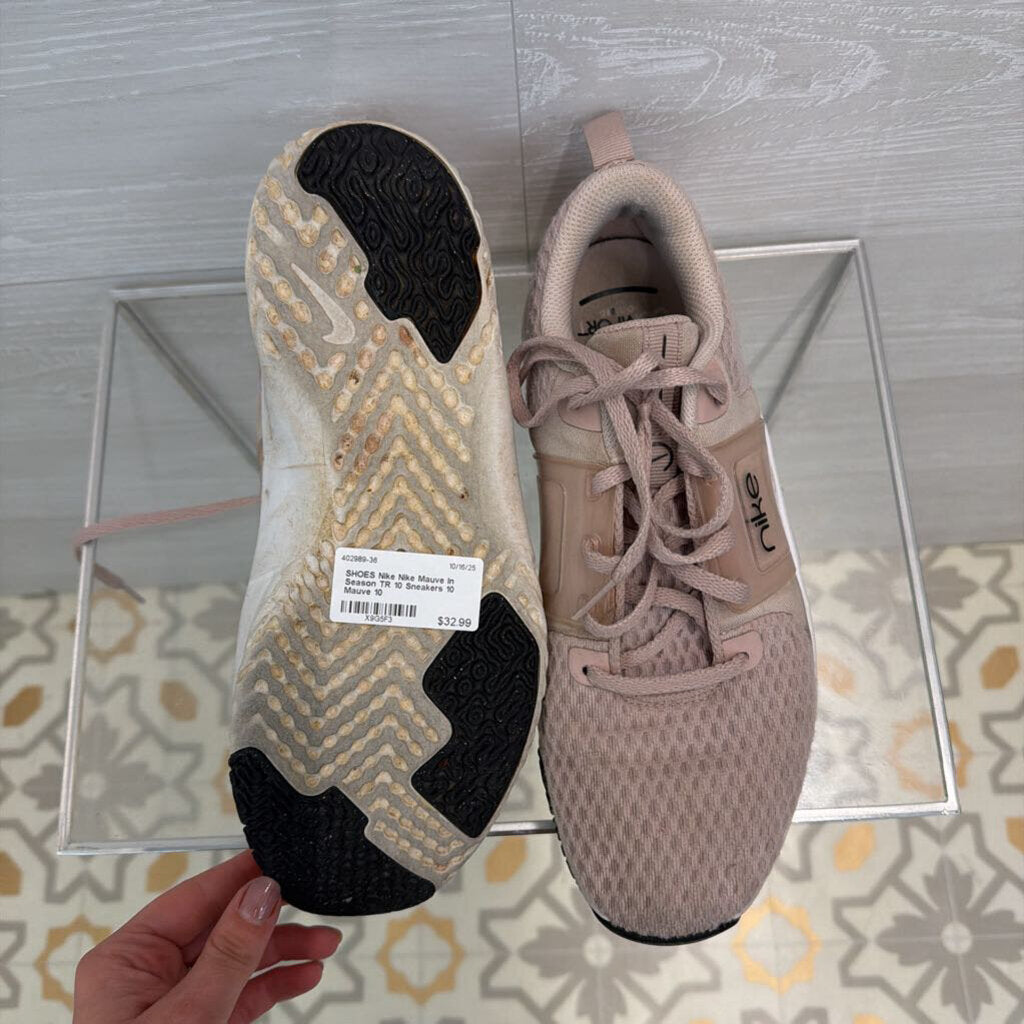 Nike Mauve In Season TR 10 Sneakers 10