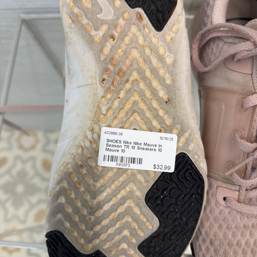 Nike Mauve In Season TR 10 Sneakers 10