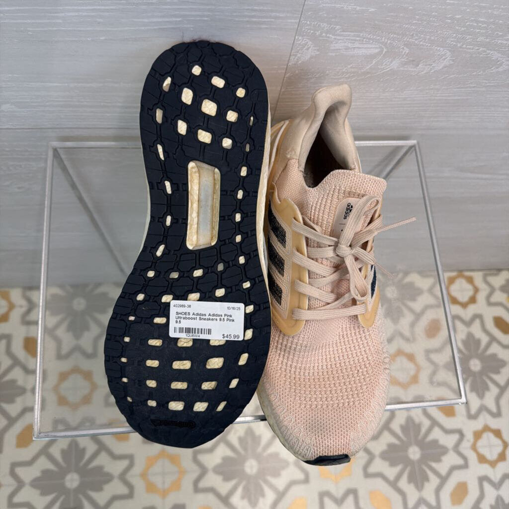 Adidas Pink Ultraboost Sneakers 9.5