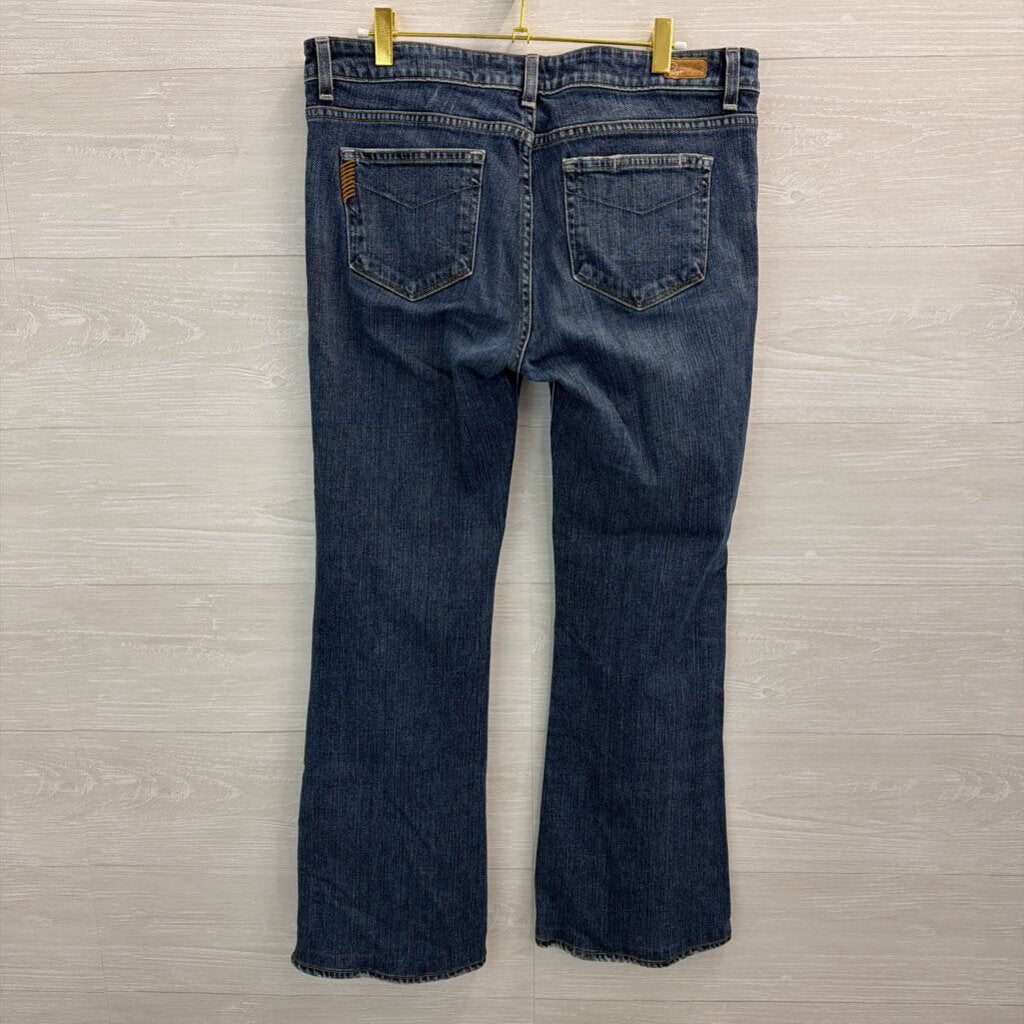 Paige Medium Wash Hollywood Hills Jeans 32