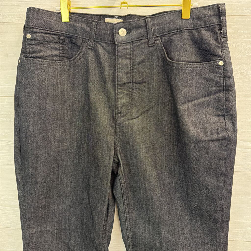 Pilcro Black Denim Wide Leg Jeans 33
