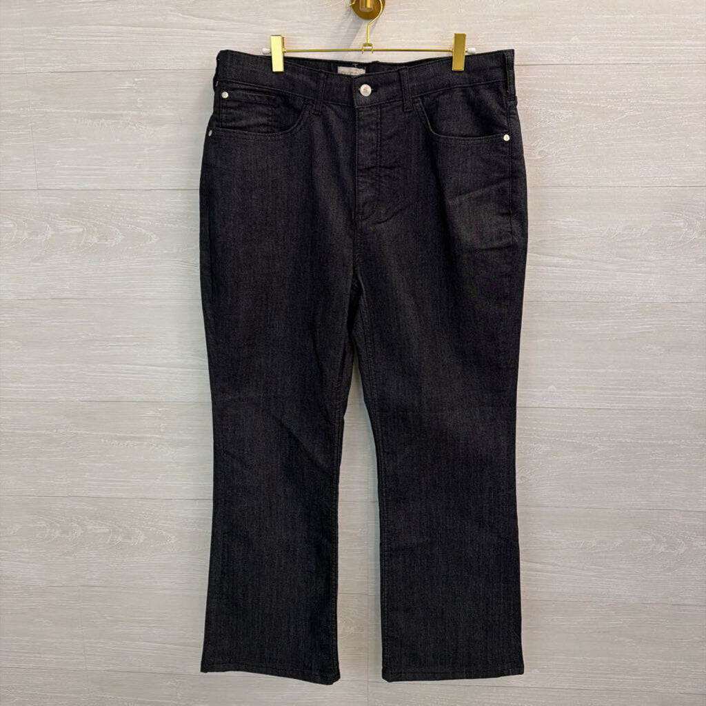 Pilcro Black Denim Wide Leg Jeans 33