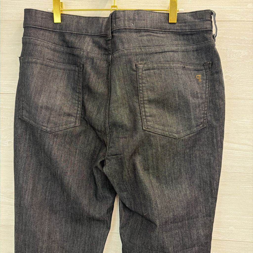 Pilcro Black Denim Wide Leg Jeans 33