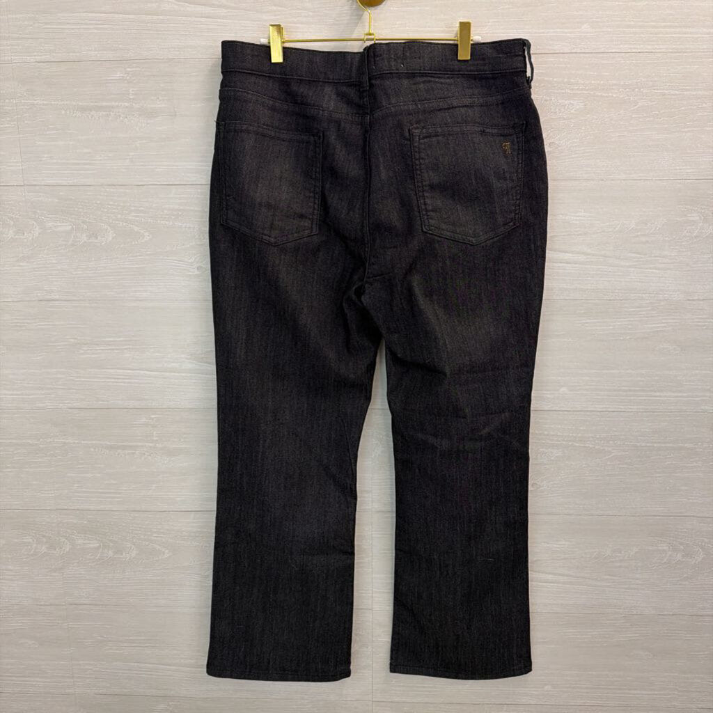 Pilcro Black Denim Wide Leg Jeans 33