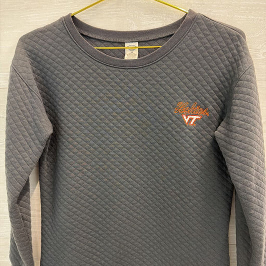 Concepts Sports Quilted Virginia Tech Sweatshirt Extra Small