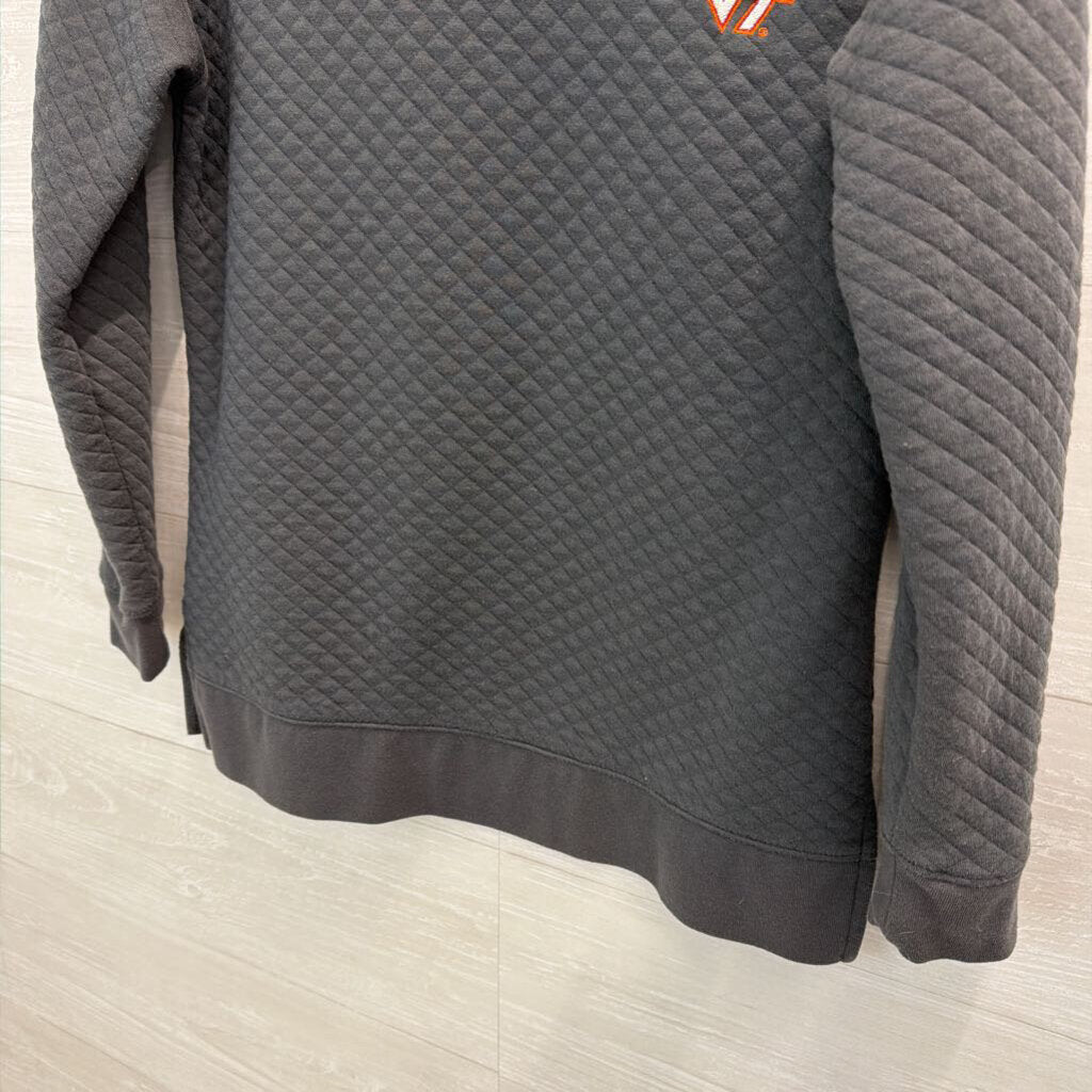 Concepts Sports Quilted Virginia Tech Sweatshirt Extra Small