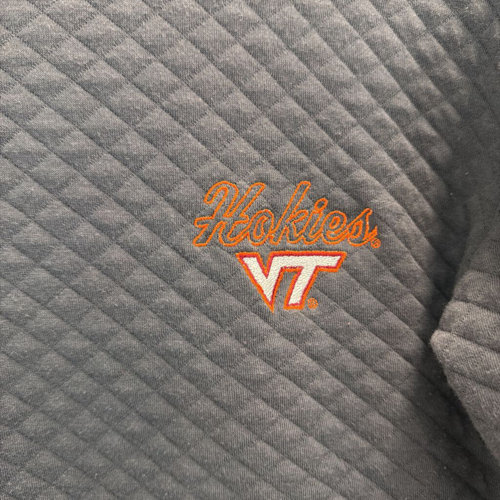 Concepts Sports Quilted Virginia Tech Sweatshirt Extra Small