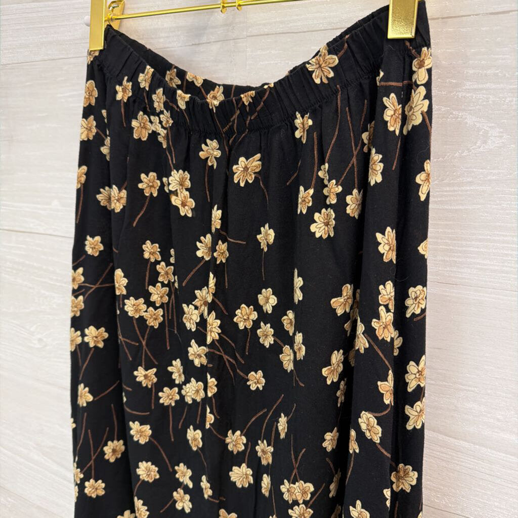 Vintage Promises Petite Floral Midi Skirt 6