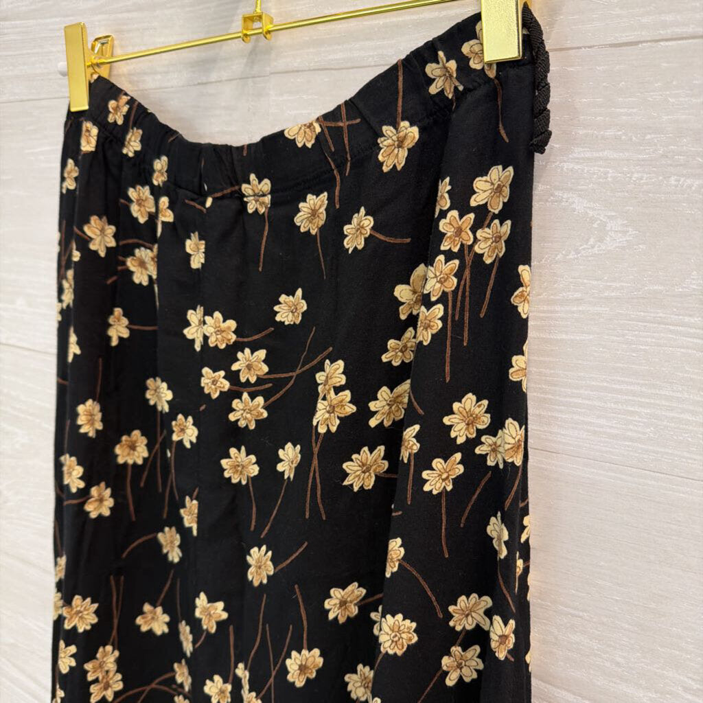 Vintage Promises Petite Floral Midi Skirt 6